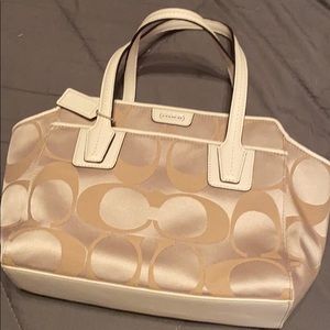 Coach crossbody purse.